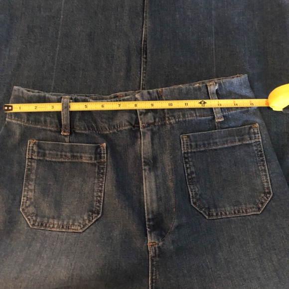 Anthropologie - The Colette Crop High-Rise Wide-Leg Jeans- Sz 30 - Picture 8 of 9